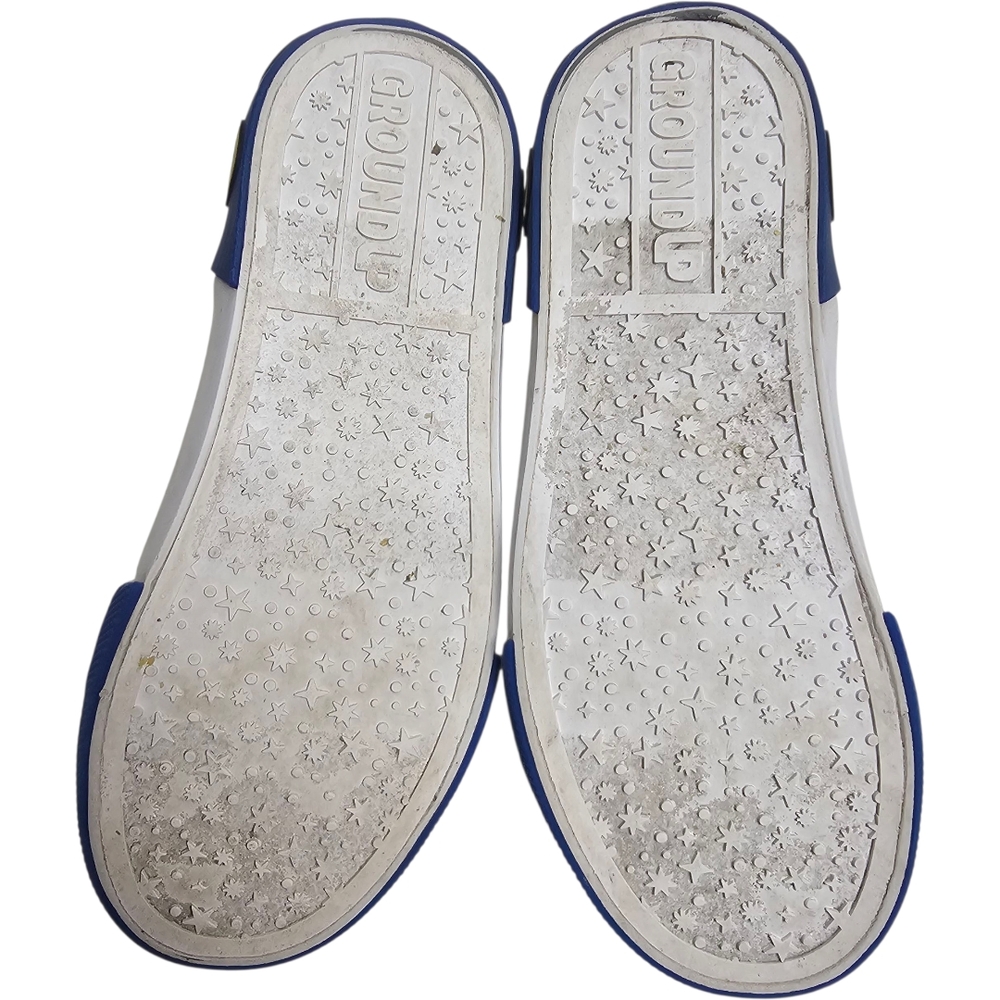 SEGA Sonic The Hedgehog Kids High-Top Character Sneakers Blue White Size 1 - Picture 7 of 9